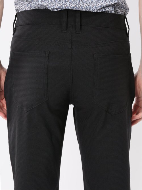 クロスストレッチ+クール スリムパンツ ドビー