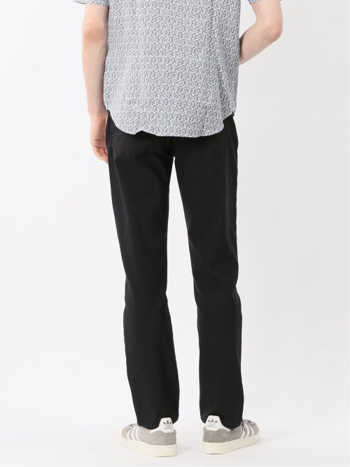 クロスストレッチ+クール スリムパンツ ドビー