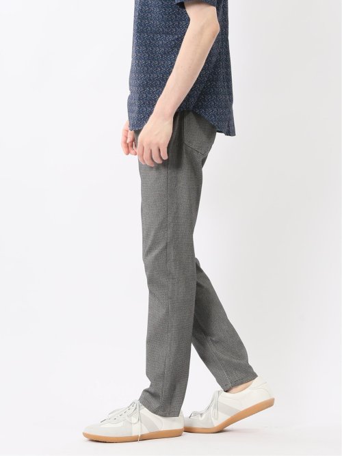 クロスストレッチ+クール スリムパンツ ドビー