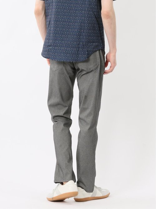 クロスストレッチ+クール スリムパンツ ドビー