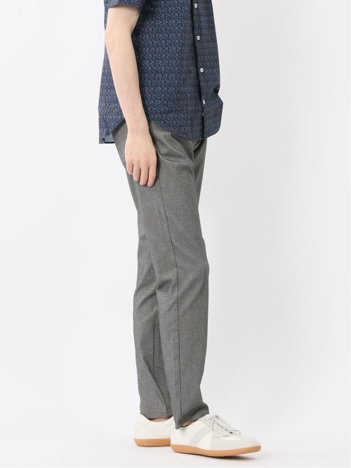 クロスストレッチ+クール スリムパンツ ドビー