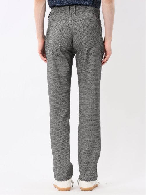 クロスストレッチ+クール スリムパンツ ドビー