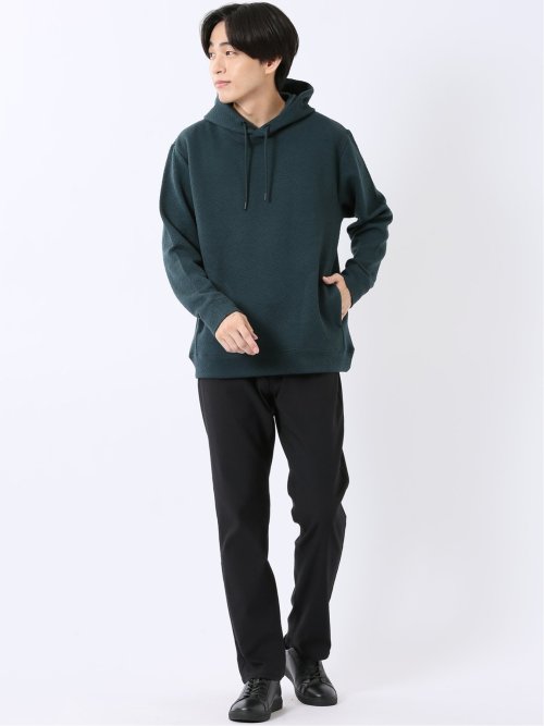 パンツ メンズ ストレッチ スリム 5ポケット テーパード ドビー クロスストレッチ