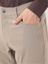 パンツ メンズ ストレッチ スリム 5ポケット テーパード ドビー クロスストレッチ