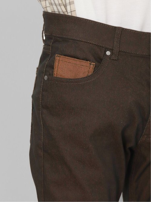 ストレッチ 裏カラー スキニーパンツ