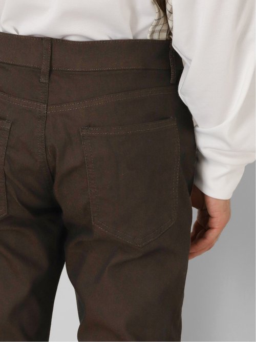 ストレッチ 裏カラー スキニーパンツ