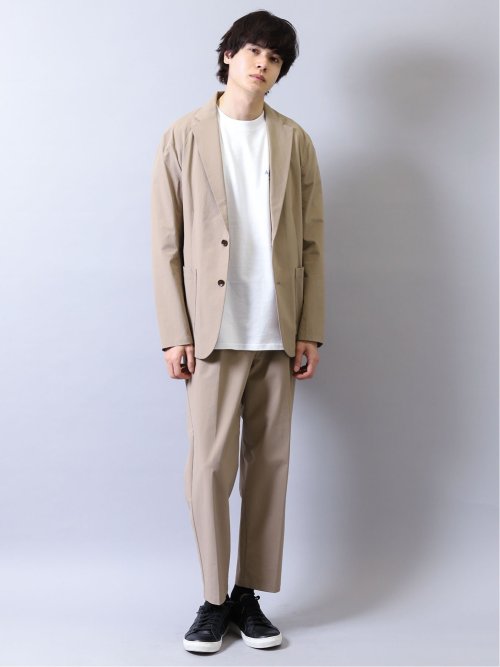 コーデュラ ストレッチ 2タックアンクル スリムパンツ(セットアップ可能)