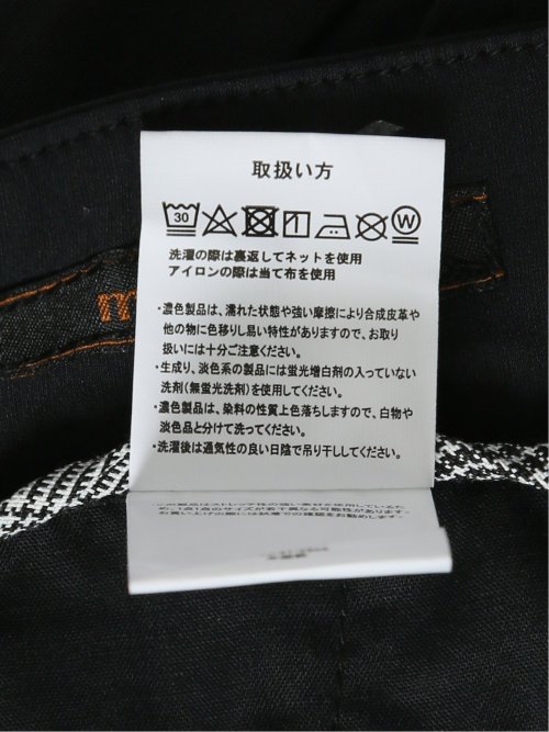 ストレッチ ピケ トラウザーパンツ