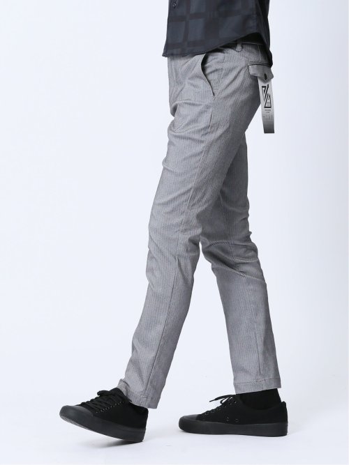 クロスストレッチ トラウザーパンツ