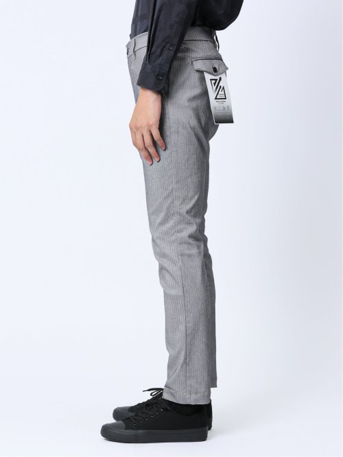 クロスストレッチ トラウザーパンツ