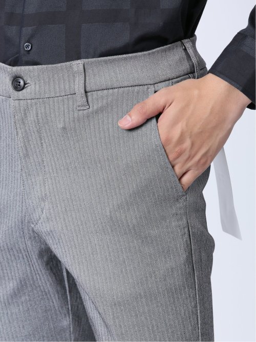 クロスストレッチ トラウザーパンツ