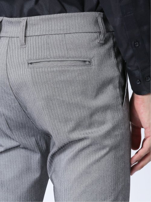 クロスストレッチ トラウザーパンツ