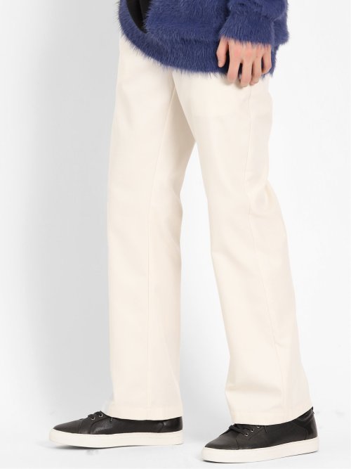 レーヨン混 フレアパンツ