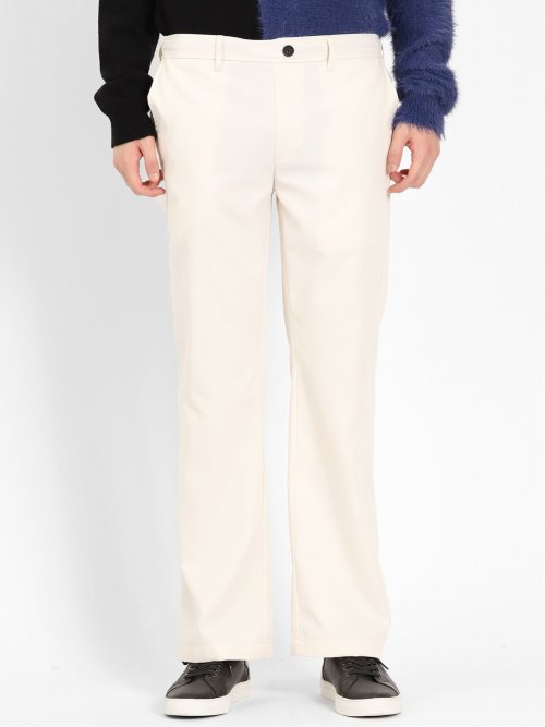 レーヨン混 フレアパンツ