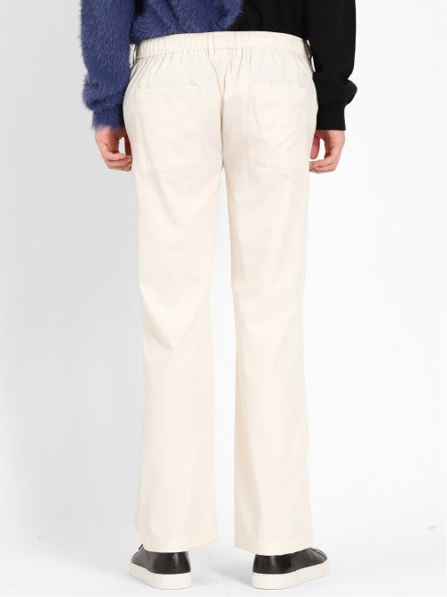 レーヨン混 フレアパンツ