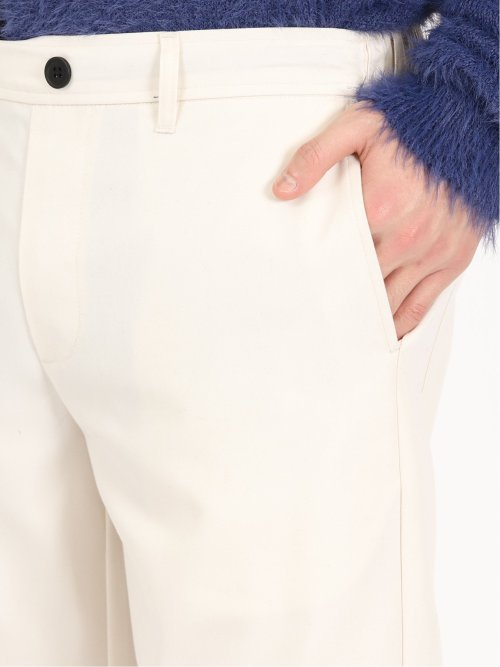 レーヨン混 フレアパンツ