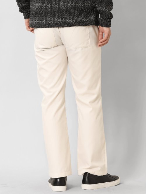 レーヨン混 フレアパンツ