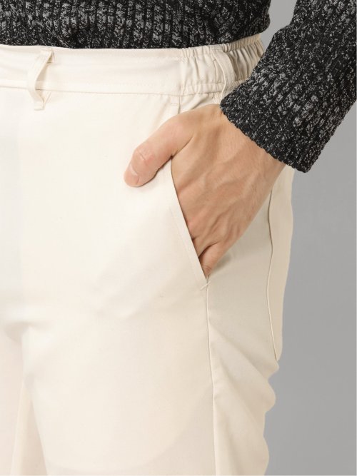 レーヨン混 フレアパンツ