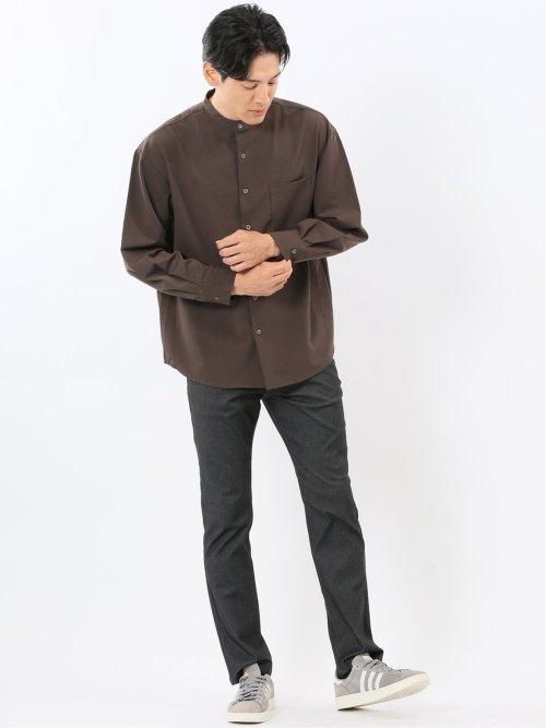 クロスストレッチ スリムチノパンツ ソラーロ