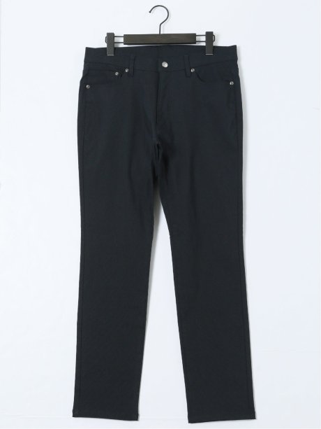 クロスストレッチ+ウォーム スリムパンツ ピンヘッド