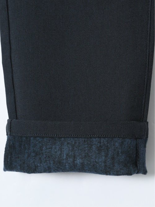 クロスストレッチ+ウォーム スリムパンツ ピンヘッド