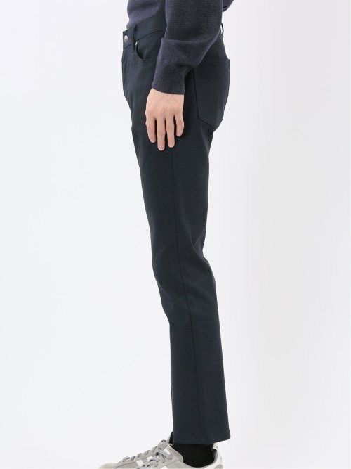 クロスストレッチ+ウォーム スリムパンツ ピンヘッド