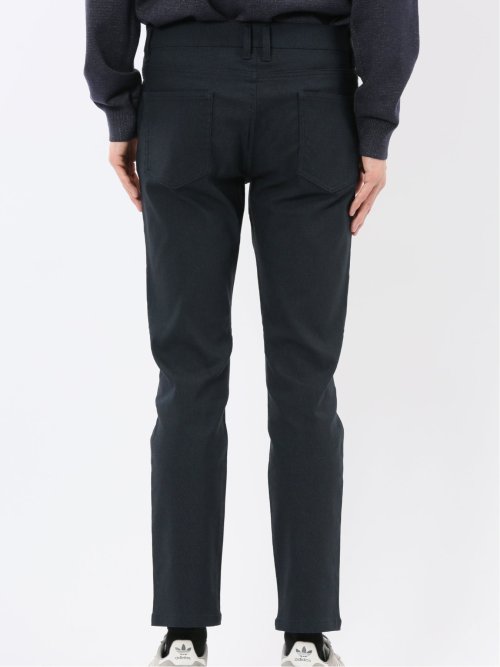 クロスストレッチ+ウォーム スリムパンツ ピンヘッド