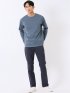 パンツ メンズ ストレッチ スリム 5ポケット テーパード ソラーロ クロスストレッチ