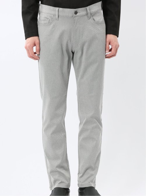 クロスストレッチ スリムパンツ ツイル&ウェーブソラーロ