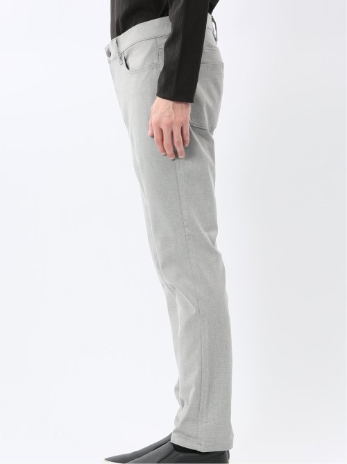 クロスストレッチ スリムパンツ ツイル&ウェーブソラーロ