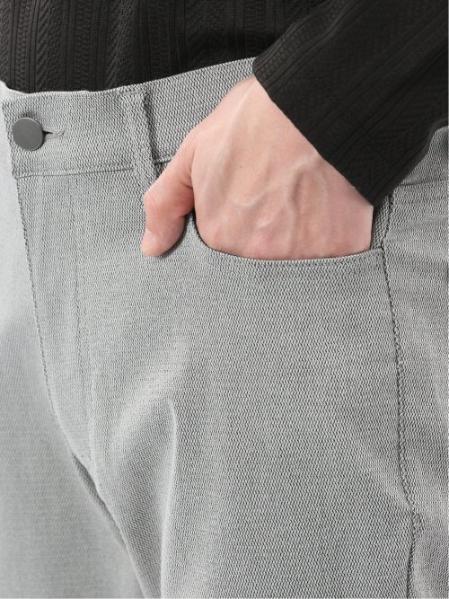 クロスストレッチ スリムパンツ ツイル&ウェーブソラーロ