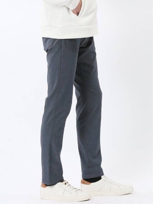 クロスストレッチ スリムパンツ ツイル&ウェーブソラーロ