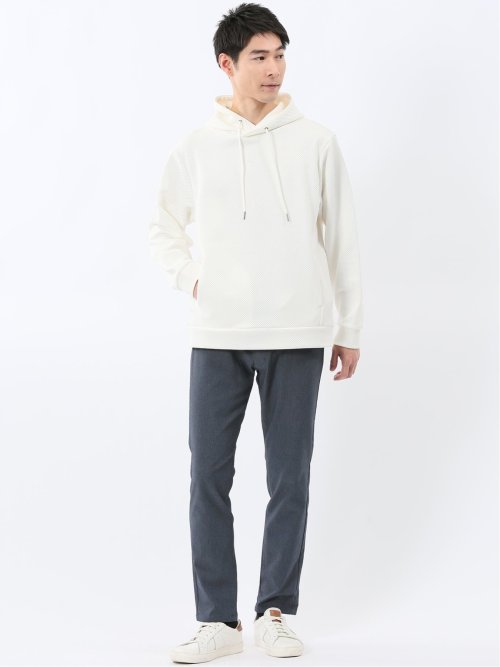 クロスストレッチ スリムパンツ ツイル&ウェーブソラーロ