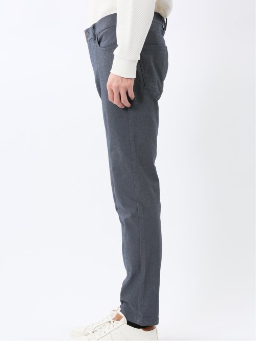 クロスストレッチ スリムパンツ ツイル&ウェーブソラーロ