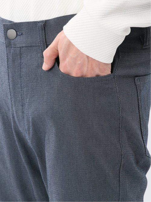 クロスストレッチ スリムパンツ ツイル&ウェーブソラーロ