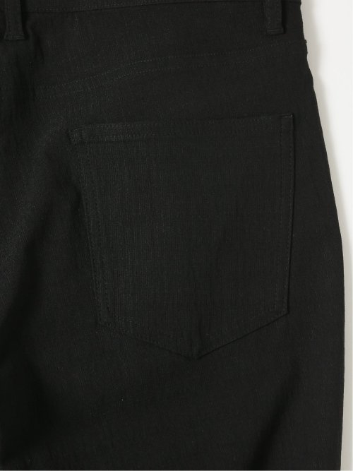 接触冷感 クロス ストレッチ + クール スリム 5ポケット テーパード パンツ ジャガード メンズ