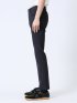 クロスストレッチ スリムパンツ ヘリンボン