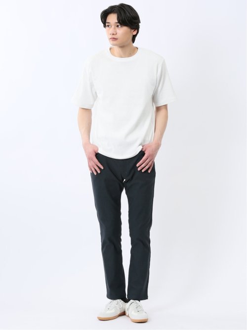 クロスストレッチ+クール スリムパンツ ピンヘッド