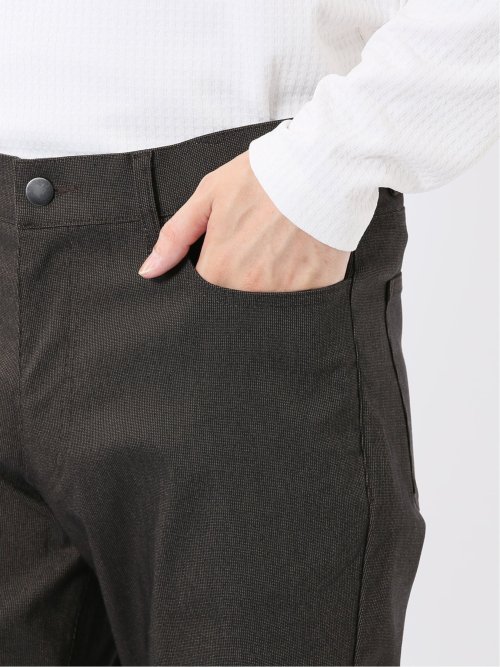 パンツ メンズ ストレッチ スリム 5ポケット テーパード ピンヘッド クロスストレッチ