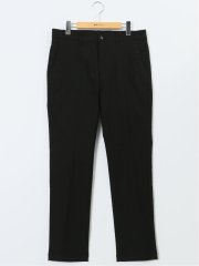 クロスストレッチ トラウザーパンツ ヘリンボン