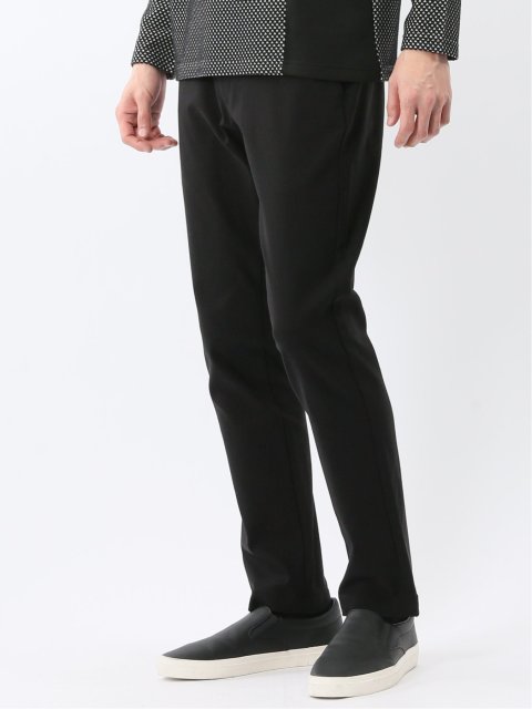 クロスストレッチ トラウザーパンツ ヘリンボン