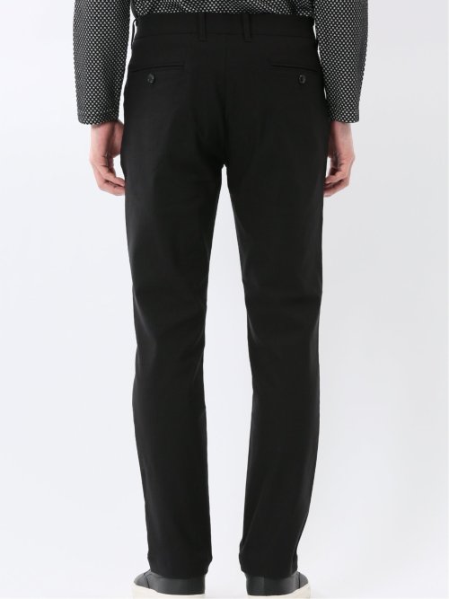 クロスストレッチ トラウザーパンツ ヘリンボン