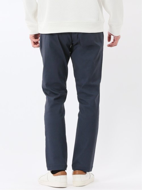 クロスストレッチ トラウザーパンツ ヘリンボン