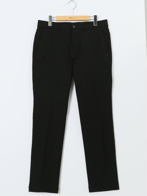 クロスストレッチ トラウザーパンツ バーズアイ&ジャガード