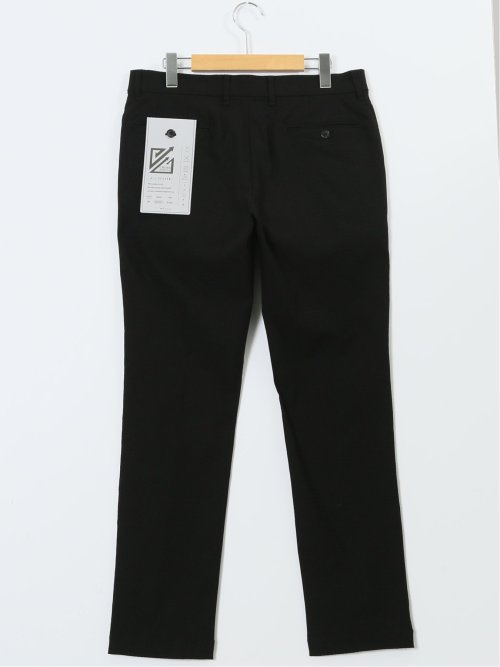 クロスストレッチ トラウザーパンツ バーズアイ&ジャガード