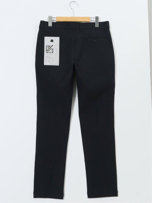 クロスストレッチ トラウザーパンツ バーズアイ&ジャガード