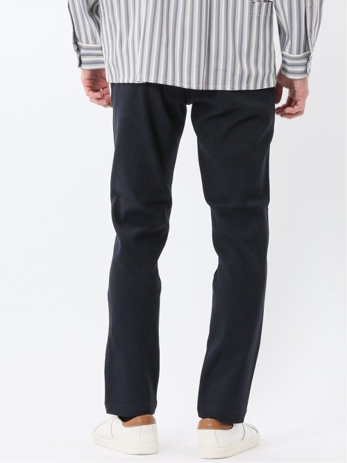 クロスストレッチ トラウザーパンツ バーズアイ&ジャガード