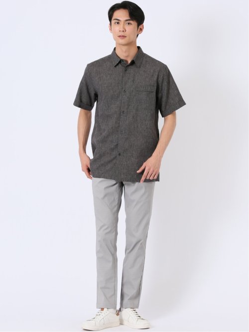 クロスストレッチ + エアー トラウザー パンツ ドビー