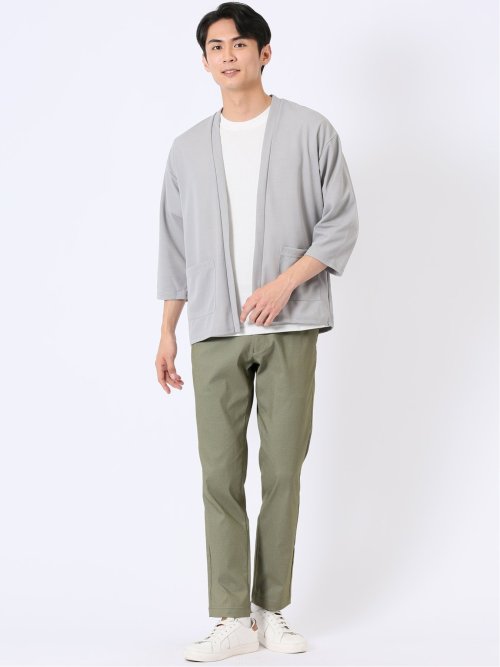 クロスストレッチ + エアー トラウザー パンツ ドビー