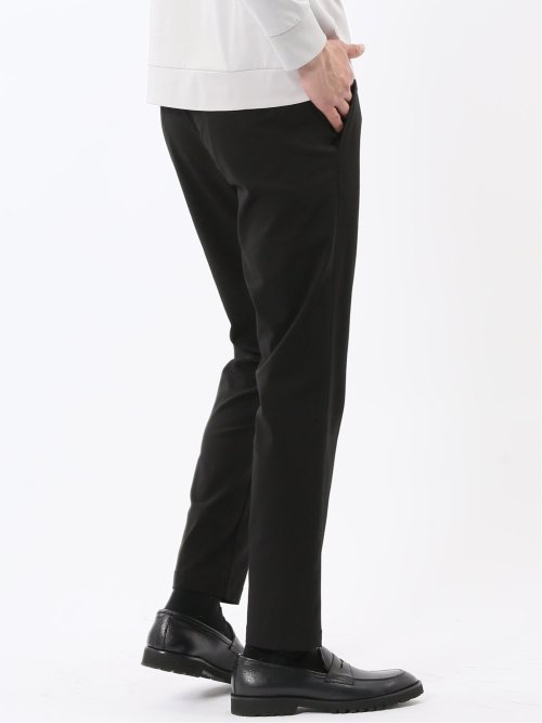 クロスストレッチ トラウザーパンツ ツイル